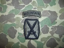 Army 10th mountain usato  Roma