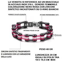Bracciale acciaio inox usato  Roma