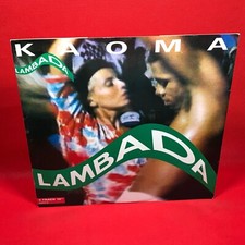Usado, KAOMA Lambada 1989 UK 3-track 12" vinyl single Extended CBS record original ~ comprar usado  Enviando para Brazil