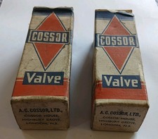 Pair cossor 6 for sale  BURY