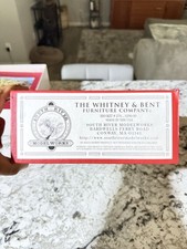 South River MW HO Kit #270 – Whitney & Bent Furniture Co. – Não usado, assinado, RARO comprar usado  Enviando para Brazil