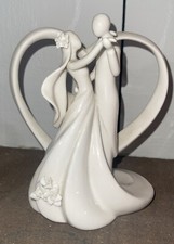 TOPPER DE BOLO DE CASAMENTO DE PORCELANA BELLA NOVIA *Excelente* Lindo comprar usado  Enviando para Brazil