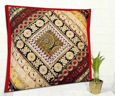 30" DECORAÇÃO MULTICOLORIDA VINTAGE PISO ALMOFADA ALMOFADA CAPA DE TRAVESSEIRO PRESENTE PARA ELA comprar usado  Enviando para Brazil