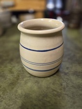 Jarro colher vasilha vintage Marshall cerâmica virada à mão utensílio crock 6” comprar usado Jarro colher vasilha vintage Marshall cerâmica virada à mão utensílio crock 6” comprar usado  Enviando para Brazil
