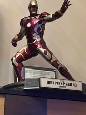 Cinemaquette Iron Man Statue 1/3 Mark 43 Marvel Avengers no Prime Sideshow, używany na sprzedaż  PL