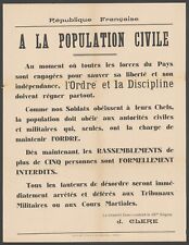 Affiche originale population d'occasion  Avignon