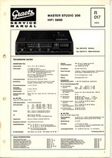 Graetz service manual gebraucht kaufen  Sörup