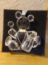Enfeite de Natal LIVING QUARTERS urso de cristal novo na caixa comprar usado  Enviando para Brazil