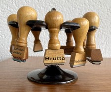 stempel holzstempel gebraucht kaufen  Viersen