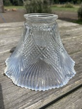 Vintage glass lamp for sale  DERBY