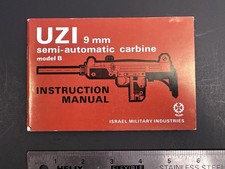 Uzi model manual for sale  Carson City
