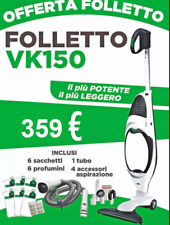 Usado, FOLLETTO VK 150 Vorwerk   NUOVO Con Sacchetti E 6 profumini in omaggio PrezZONE comprar usado  Enviando para Brazil