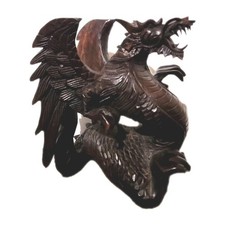 carved intricate wood dragon for sale carved intricate wood dragon for sale Griffin