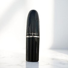 Lápiz labial de vidrio MAC Lustre diseño negro color de labios segunda mano  Embacar hacia Mexico