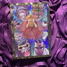 Cartão holográfico DOFLAMINGO ONE PIECE Cloud Gold Frame Waifu ACG comprar usado  Enviando para Brazil