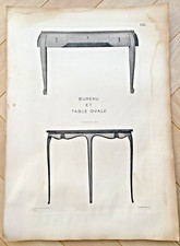 Planche architecture mobilier d'occasion  Nantes-