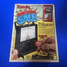 Rare tandy catalogue for sale  STOURBRIDGE