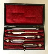 Ancien coffret alcoomètres d'occasion Ancien coffret alcoomètres d'occasion  Talmont-Saint-Hilaire