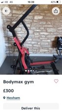 Bodymax gym for sale  HEXHAM