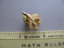 PINO DE LAPELA DE AVIÃO DE COMBATE RAPTOR F22 FORÇA AÉREA DOS EUA ~BOM~ comprar usado  Enviando para Brazil