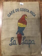 Vintage burlap coffee for sale  Fort Worth