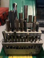 Conjunto de brocas HANSON USA 27 peças em estojo de metal (27 de 29), usado comprar usado Conjunto de brocas HANSON USA 27 peças em estojo de metal (27 de 29), usado comprar usado  Enviando para Brazil