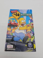 Usado, The Simpsons: Hit & Run (Nintendo GameCube 2003) Manual de Instruções SOMENTE comprar usado  Enviando para Brazil