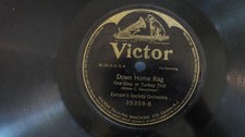 James Reese Europe's Society Orchestra DOWN HOME RAG Victor 35359 - 78 comprar usado  Enviando para Brazil
