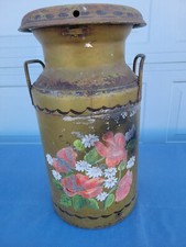 Lata de leite muito rara vintage Carnation Dairy Company pintada à mão -Aço inoxidável comprar usado  Enviando para Brazil