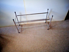 Chrome shoe rack for sale  DISS