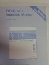 Instructor solution manual for sale  Buford