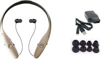 Usado, Fones de ouvido intra-auriculares Bluetooth estéreo sem fio dourado LG HBS-900 TONE comprar usado  Enviando para Brazil