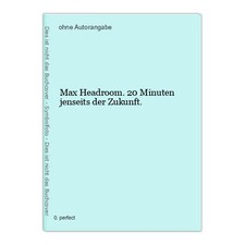 Max headroom minuten gebraucht kaufen  Buttenwiesen