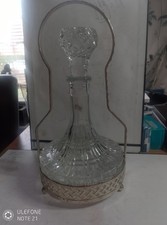 Vintage crystal glass for sale  STOCKPORT