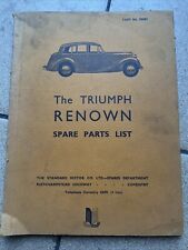 Triumph renown spare for sale  ST. HELENS