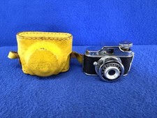RARO Speedex Japão 1950’s ELITE Miniatura Câmera Espiã Estojo de Couro Amarelo comprar usado  Enviando para Brazil