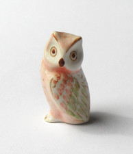 Miniature porcelaine chouette d'occasion  Melesse