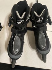 Patins em linha masculinos Rollerblade Spark 80 preto e cinza muito bom estado tamanho 10 comprar usado  Enviando para Brazil