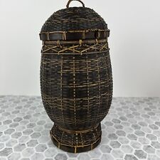 Wicker basket lid for sale  Drain