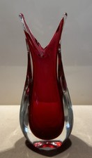 Murano zipfelvase rot gebraucht kaufen Murano zipfelvase rot gebraucht kaufen  Trier