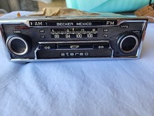 Becker autoradio for sale  Modesto