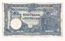 1931 100 francs for sale  UK