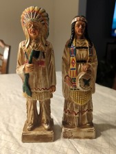 Pair vintage chalkware for sale  Akron