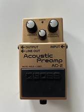 Boss acoustic preamp for sale  WORKSOP