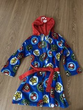 Roupão pijama Super Mario Bros. capa roupão menino menina Luigi com capuz M (8) comprar usado  Enviando para Brazil
