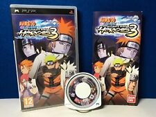 Naruto Ultimate Ninja Heroes 3 PSP COMPLETO PAL España Play Station Portable Pla comprar usado  Enviando para Brazil