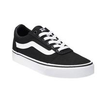 Usado, Tênis Vans Old School Ward preto branco lona skate casual tamanho 7.5 comprar usado  Enviando para Brazil