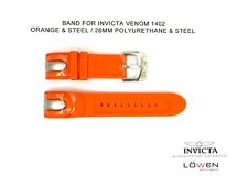 Autêntico Invicta Venom Poliuretano Laranja 1402 26mm Pulseira De Relógio comprar usado  Enviando para Brazil