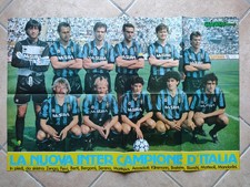 Poster squadra inter usato  Osimo