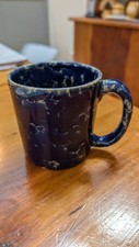 Canecas de cerâmica Bennington 12 oz ágata azul conjunto de 6 comprar usado  Enviando para Brazil